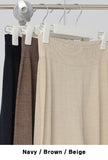 [Premium] Whole Garment Linen Wool Sophie Set-Up Pants