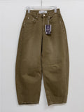 138 Dyeing Balloon Wide Denim Pants