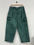 Pigment Washed Cargo Pants