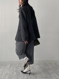 Vivi loose fit half tweed jacket