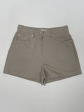 Slub Cotton Shorts