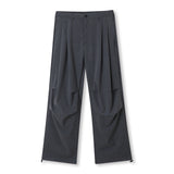 Two-Tuck Parachute String Slacks