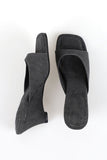 Summer Simple Wedge Mule
