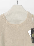 [Premium] Raccoon Whole Garment Three Quarter Angel Knit