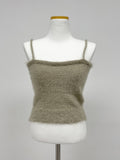 Leaf Layered Bustier Sleeveless