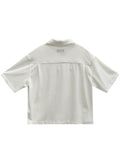 Smoothie Waffle Crop Shirt