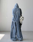 Haze Washing Hood Zip-Up