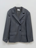 Grove Unbalanced Loose Fit Jacket