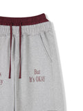 Eclipse Lettering Sweatpants