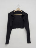 Berry Knitwear Bolero Cardigan