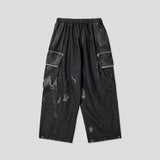Ghost Washing Cargo Banding Denim