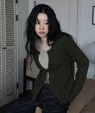 Rani bokashi knit cardigan