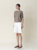 [Premium] Whole Garment Beulwim Linen Round Knit