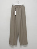 [unisex] Leel Two Tuck Banding Wide Slacks