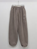 [unisex] Numbering Pigment Wide Training Pants