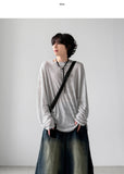 Cool Linen Stripe Long Sleeve