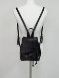 Crack Leather Mini Backpack