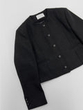 Roem Tweed Short Jacket