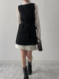 [TieSET] Luna Sleeveless Mini One Piece