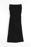 Dublin shirring long skirt