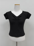 Butter Half Off Shoulder T-Shirt