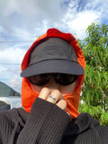 Crop Layered Hood Vest