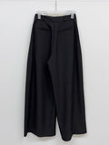Kalin pleated wide slacks