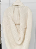 [Premium] Issey Pleated Half Pola One-Piece