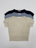 Delu Round Half Knit