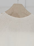[Premium] Whole Garment Miru Short Sleeve Knitwear