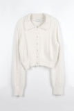 Michelle Crop Fur Cardigan