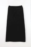 Rua Velvet Long Skirt