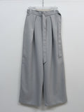 Connie Strap Pleated Wide Slacks