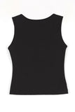 Steel two line sleeveless