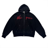 Java Stud Hood Zip-Up