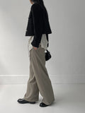 Popo Strap Wide Slacks