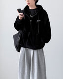 Mongle Fleece Hood Zip-Up