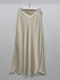 Satin Mermaid Long Skirt