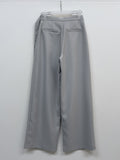 Connie Strap Pleated Wide Slacks