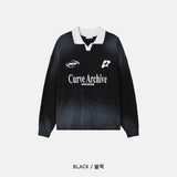 Dirty Washed Collar Long Sleeve