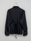 Satin Strap Loose Fit Blouse