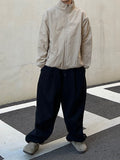 Daily Nylon Fleece Zip-Up