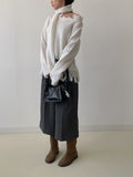 [Muffler SET] Vintage Boucle Long Knit