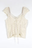 Luca Lace Short Sleeve Tee