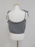Something Crop Knit Bustier
