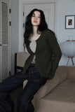 Rani bokashi knit cardigan
