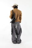 Heart washing cargo pants