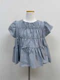 Aco Frill Nylon Blouse