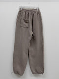[unisex] Numbering Pigment Wide Training Pants