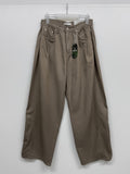 744 Tencel pleated wide pants